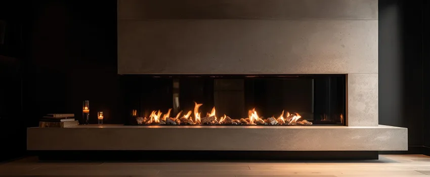Gas Fireplace Ember Bed Design Services in Saginaw, Michigan