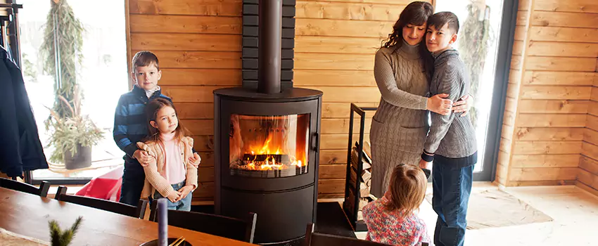 Morso Cast Iron Fireplace Insert Installation in Saginaw, Michigan