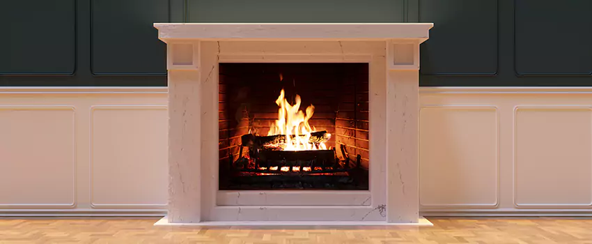 Open Flame Wood-Burning Fireplace Installation Services in Saginaw, Michigan
