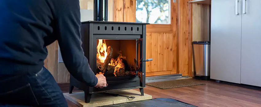Open Hearth Wood Fireplace Installation in Saginaw, MI