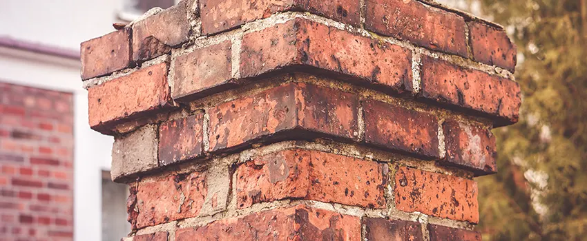 Cracked Chimney Bricks Repair Cost in Saginaw, Michigan