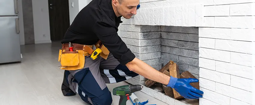 Fireplace Damaged Damper Frame Repair Services in Saginaw, Michigan